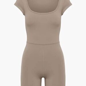 Aritzia Taupe Jumpsuit